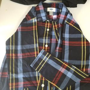 Boys striped button down